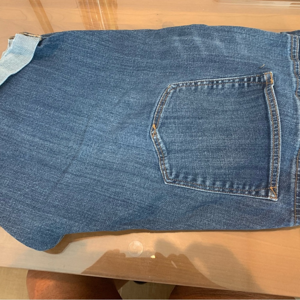 Talbots Blue Girlfriend Denim Shorts - Picture 3 of 5